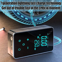 مضخة هواء كهربائية محمولة للسيارة