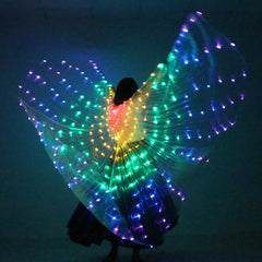 Belly Dance Isis Colorful Wings