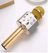 ميكروفون الفنان وصندوق الموسيقى