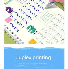 Groove Copybook Student Training Pen Control Magic Calligraphy Practice Board