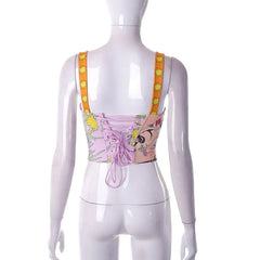 مثل وشم كورسيه تانك قصير