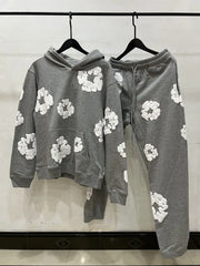 سويت شيرت جينز ممزق كبير الحجم