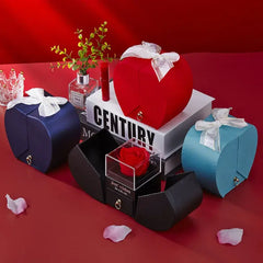 صندوق هدايا الزهور للنساء