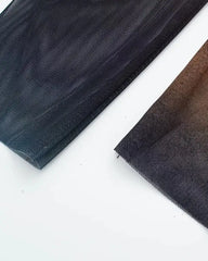 فستان شبكي بصبغة متدرجة