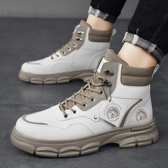 حذاء رجالي شتوي من الجلد من CYYTL