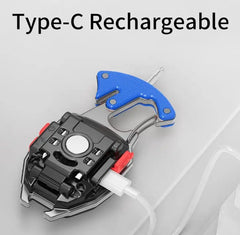 سلسلة مفاتيح مزودة بمصباح يدوي LED صغير