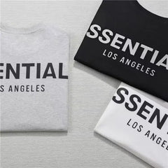 تي شيرت مطبوع من القطن الخالص 2023