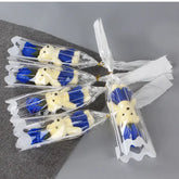 Single Bear Rose Soap Flower Christmas Gift