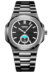 Retro Steel Belt Quartz Watch