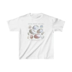 تي شيرت كاواي لؤلؤي على شكل صدفة