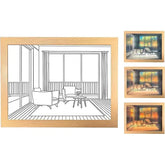 لوحة إضاءة LED زخرفية