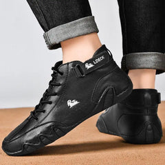 أحذية من جلد السويد الإيطالي لقوام صحي