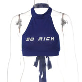 So Rich Cropped Tank Top