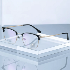 نظارة شمسية مزدوجة للرجال من Vogue Metal