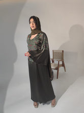 جلابية بشغل شك مع شيلة