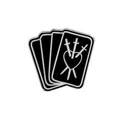 شارات دبابيس القمر الأسود