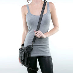 حقيبة الورك والساق للدراجة النارية