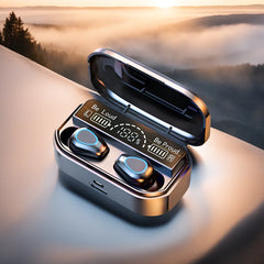 سماعة رأس ستيريو لاسلكية بتقنية البلوتوث 5.2