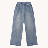 بنطلون جينز مستقيم فضفاض من التسعينيات