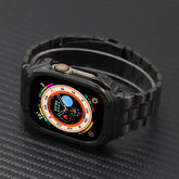 Watch Band Stainless Steel And Rubber