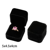 Wholesale Engagement Velvet Earring Ring Packaging Box