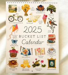 2025 Wish List Calendar