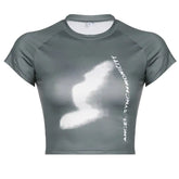 تي شيرت قصير برسومات Angel Glow