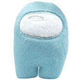 لعبة محشوة ناعمة من Among Us مع موسيقى: دمية صغيرة حمراء لطيفة محشوة لعيد الميلاد