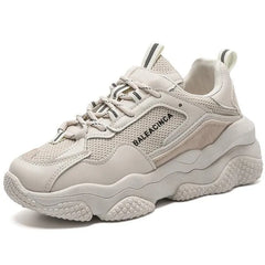 أحذية نسائية كاجوال سنيكرز بكعب إسفيني