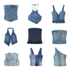 بلوزة قصيرة للنساء من سيفاتو تراف