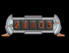 Smart WiFi RGB Digital Clock – App-Controlled Cyberpunk LED Display