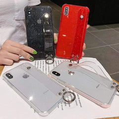 حافظة هاتف لامعة مقاومة للصدمات