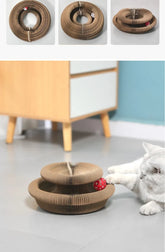 Magnetic Foldable Cat Scratching Board Toy