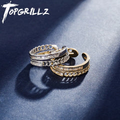 خواتم الزوجين الكوبيين المثلجة