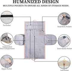 حقيبة سفر قابلة للتحويل 2 في 1
