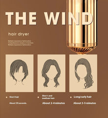 Three-in-one Electric Hair Dryer Multi-functional Household