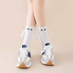 جوارب يد على شكل عين كرتونية مع مغناطيس