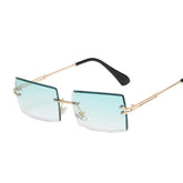 نظارات شمسية بدون إطار بتصميم محيطي