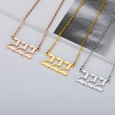 قلادة تشوكر من الفولاذ المقاوم للصدأ