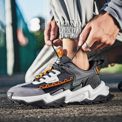 حذاء رياضي رجالي برباط للموضة