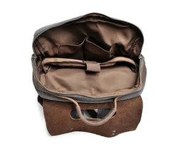 Durable Stylish Waxed Canvas Backpack