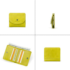 Genuine Leather Fashion Small Wallet