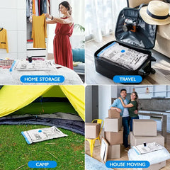 حقيبة تخزين مفرغة من الهواء للسفر مع مضخة كهربائية