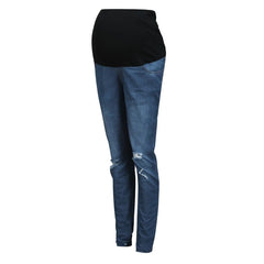 جينز ممزق للحوامل