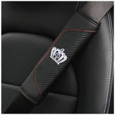 Car Seat Belt Cover With Diamond Crown