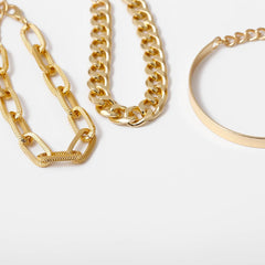 مجموعة أساور سلسلة الثعبان للنساء