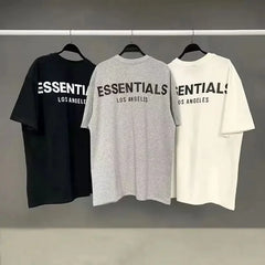 تي شيرت مطبوع من القطن الخالص 2023