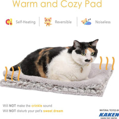 Double-Sided Pet Sleeping Mat Blanket