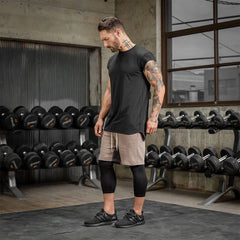 تي شيرت بأكمام خفاش للرجال