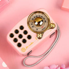 مكبر صوت راديو صغير قابل لإعادة الشحن عبر USB